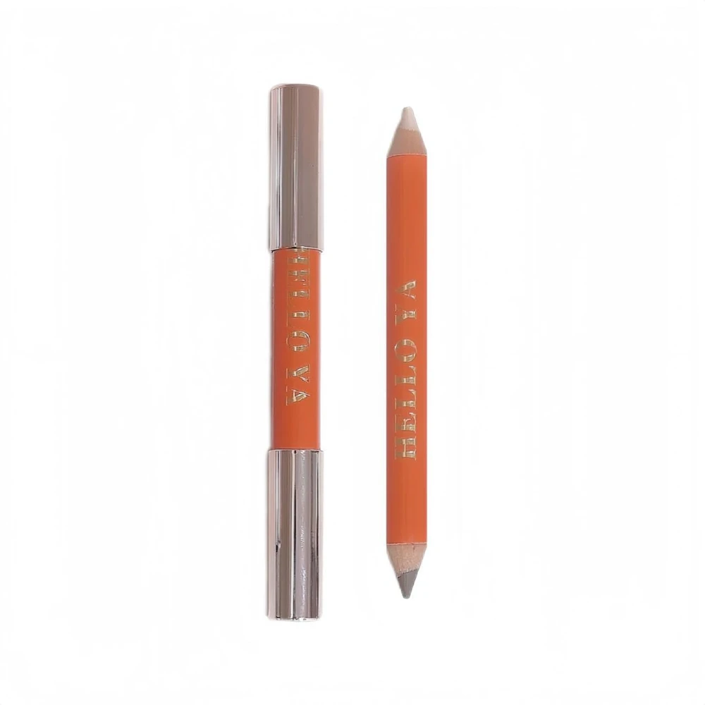 Stylo d'ombrage de contour à Double extrémité, éclaircissant pour le visage, profil d'ombre de nez, correcteur d'ombre de nez tridimensionnel, maquillage, cosmétiques