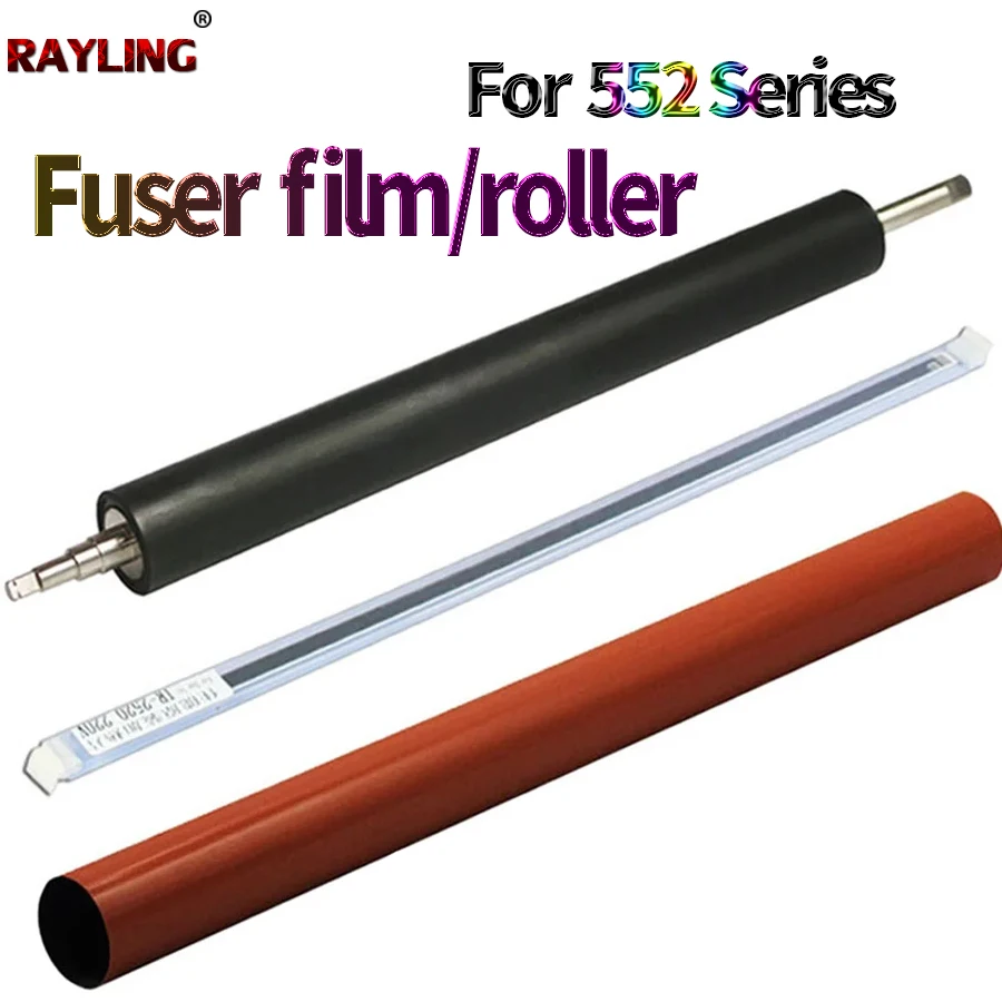 Fuser Film Sleeve/Pressure Roller/Heating Element For HP 4700 3525 4025 4005 4525 4540 4730 M551 552 553 570 575 577 651 680