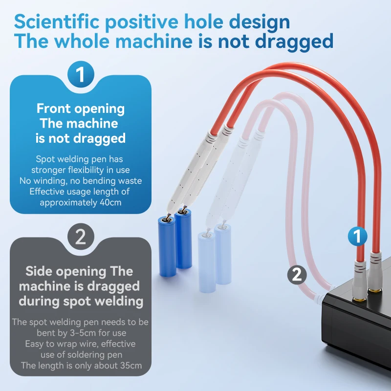 Awithz UK3 بطارية محمولة بقعة لحام لتقوم بها بنفسك آلة لحام صغيرة 18650 بطارية ليثيوم حزمة أداة لحام 10000mah قابلة للحام 0.4 مللي متر