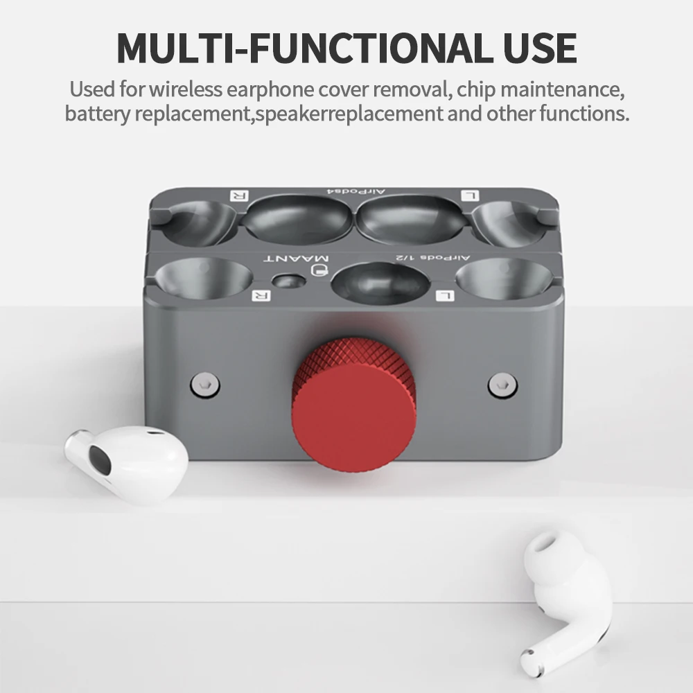 MaAnt P2 AIR سماعة المشبك ل AirPods 1/2/3/4/Pro/Pro12 سماعة رقاقة إصلاح ثابت تفكيك أدوات استبدال البطارية