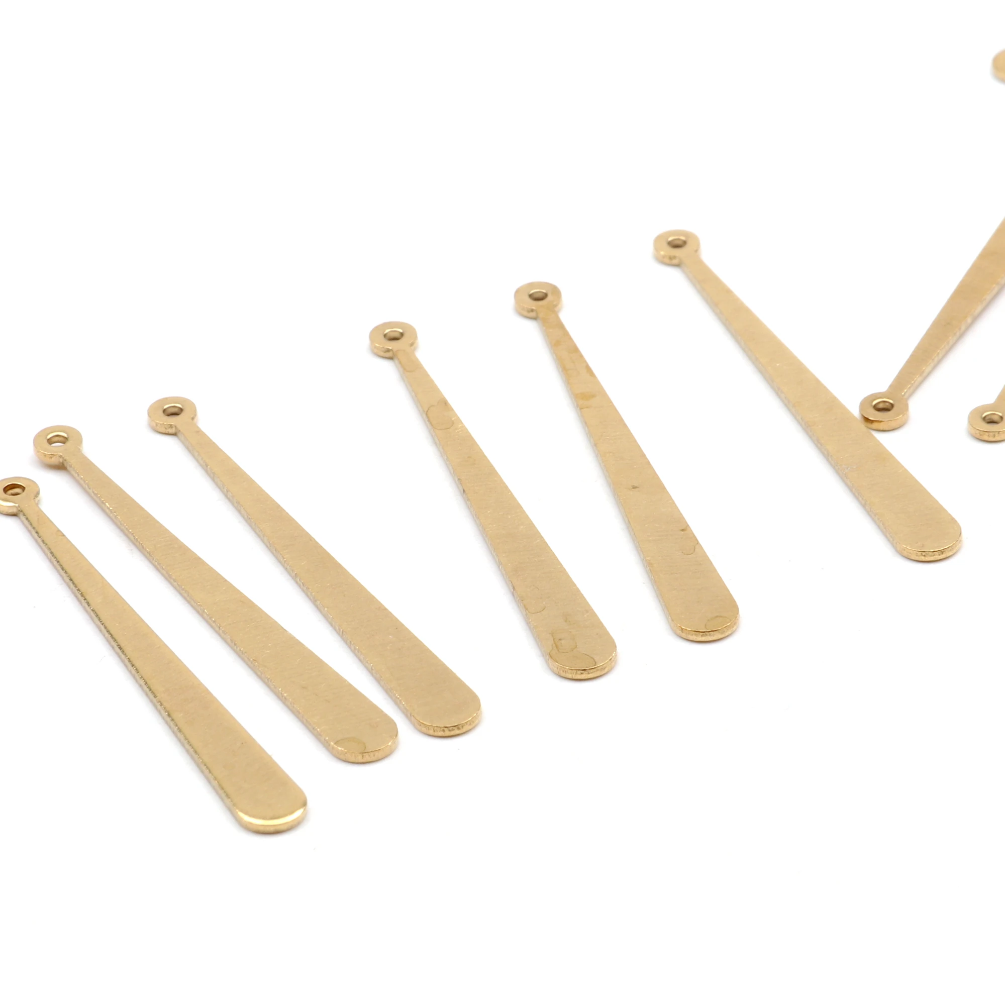 Hammered Charms,Brass Drop Shaped Pendant,Findings Accessories For Diy Earrings Necklace Bracelet DIY Making,Jewelry Supplies