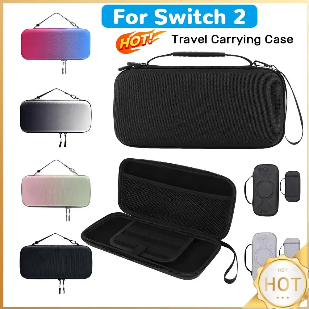 

Travel Carrying Case for Nintendo Switch 2 (2025) Storage Bag for Switch 2 Shockproof Hard Shell Pouch for NS2 Console Accessori