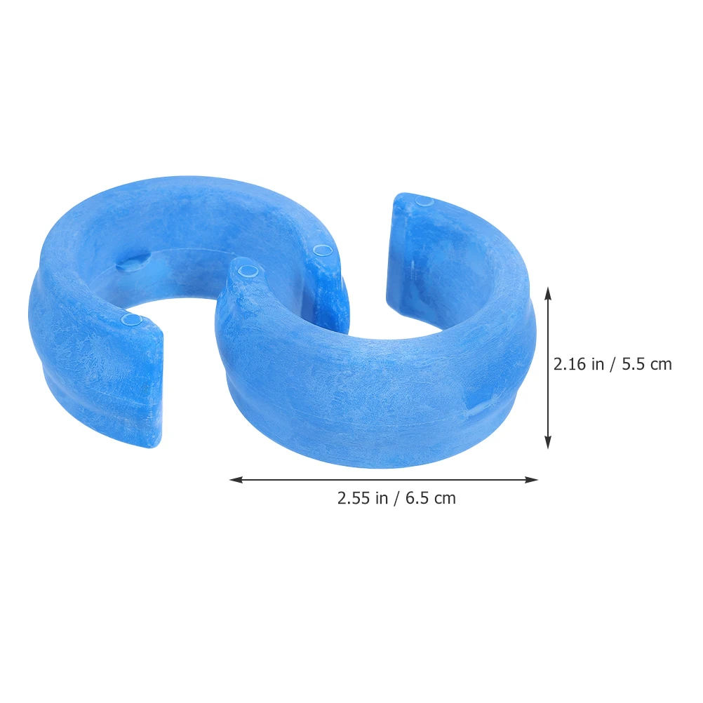 4pcs Pool Hose Weight Replacement For Cleaner Swimming Durable Pp Material Universal Hose Weight Block Connector