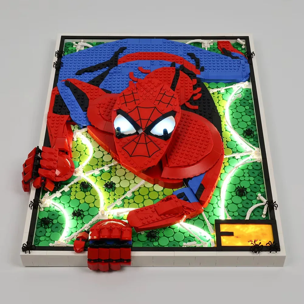 

New Building Blocks 31209 New Hero Series Wallpaper Building Blocks Assembling Toy Model 2099PCS Christmas Gift