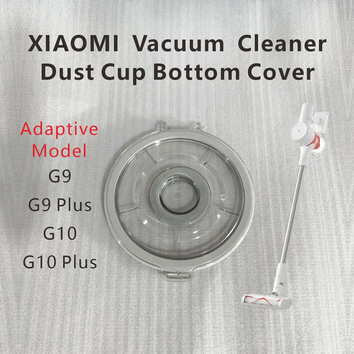 For XIAOMI G9/G9 Plus/G10/G10 Plus Handheld Wireless Vacuum Cleaner Dust Cup Bottom Cover Spare MIJIA Parts/Accessories