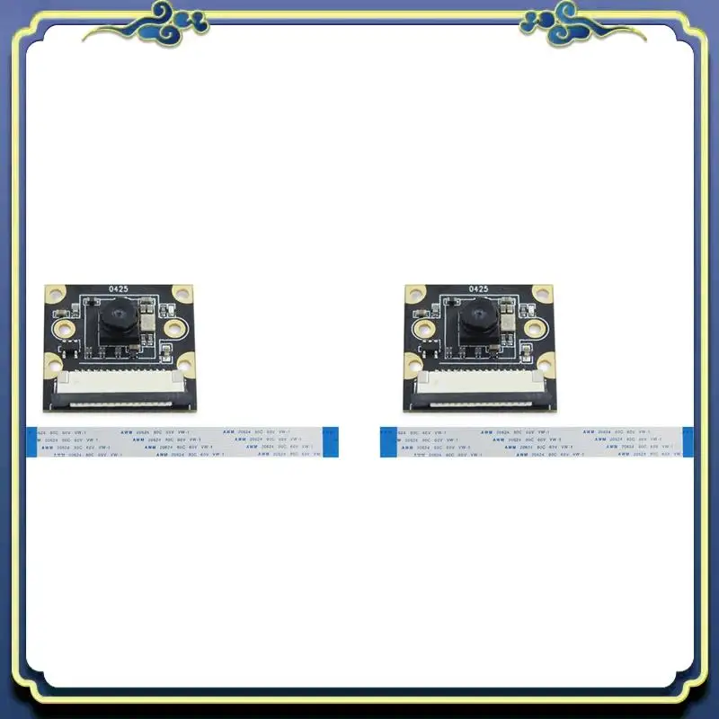 

Portable 2X 8MP Camera Module IMX219 For Jetson Nano Wide Angle 120 Degree FOV 3280 X 2464 Camera With 15 Cm Flexible Flat Cable