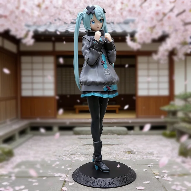 

21cm Anime Cute Hatsune Miku Action Figures Devil Ver Statue Beautiful Girl Miku Figure PVC Collectible Model Decoration Toys