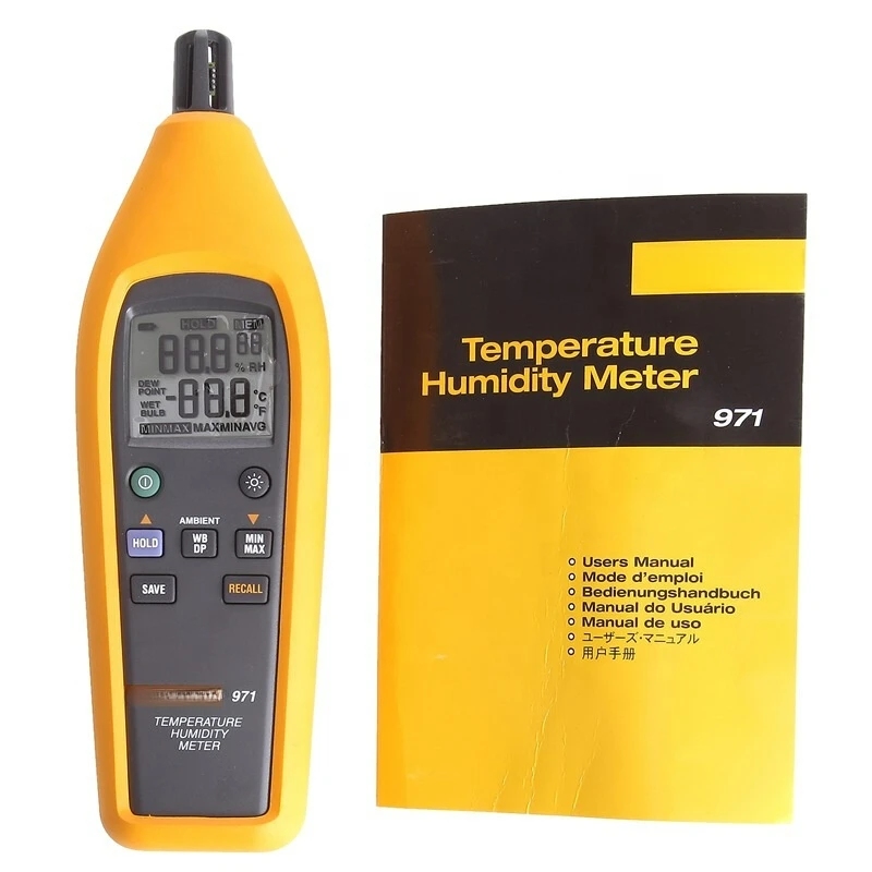 971 Dual Display Temperature Humidity Meter New In Stock