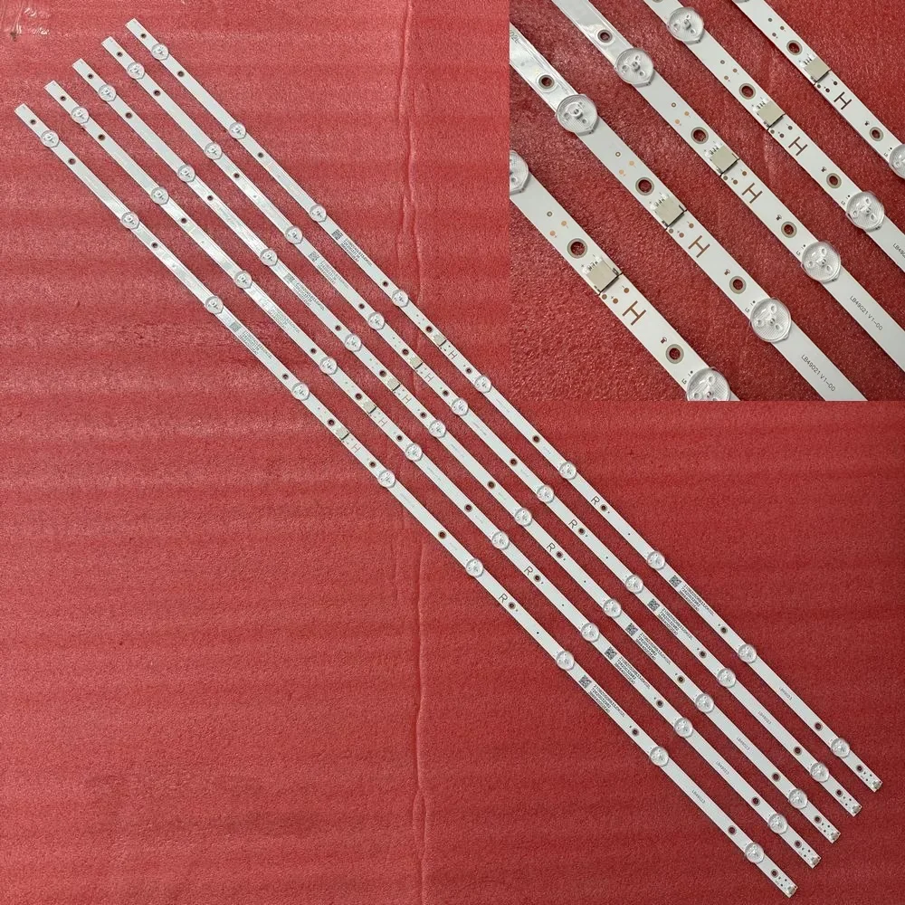 

10pcs/set LED strip for 49PUS6482/12 49PUT6162/12 49PUS7503/12 49PUS6803 49PUS6262/12 49PUS7503 49PUS6162/12 49PUS6412/12