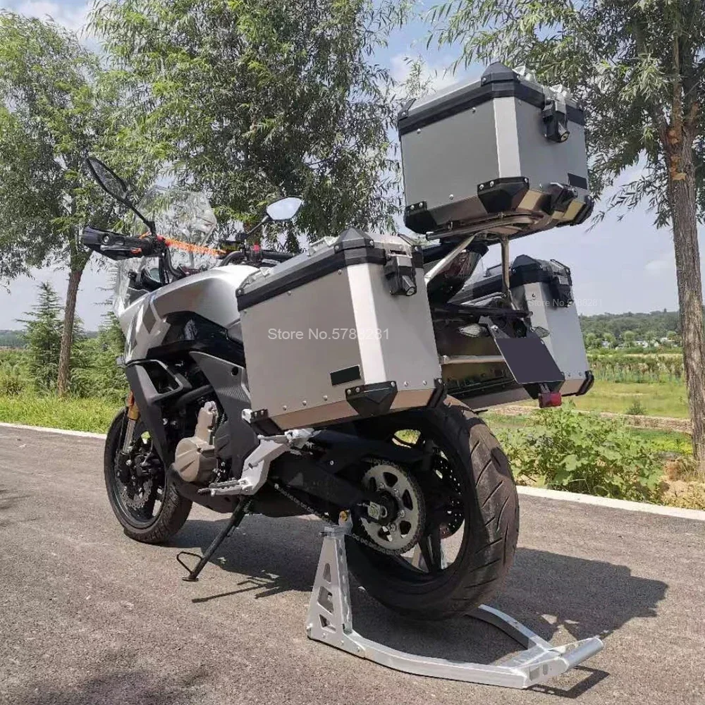 For CFMOTO MT650 650 MT 650MT 2020-2023 Motorcycle Rear Side Saddlebag Box Panniers Steel Luggages Rack Carrier Bracket Holder