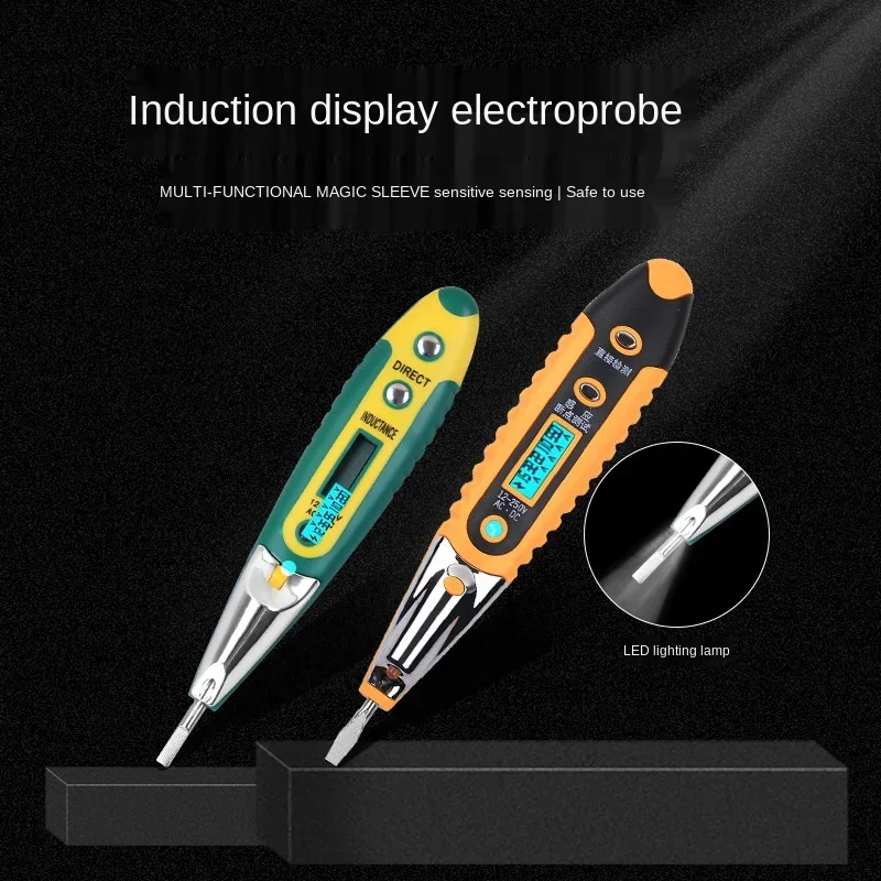 Display Voltage Detector AC70~250V Multi-functional Electrical Screwdriver Test Pen Voltage Meter Electrician Tool