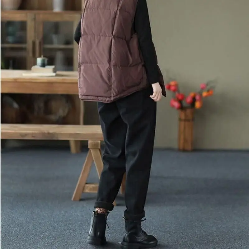 Women Fashion Warm Fleece-lined Pants Lady Autumn Winter Casual Baggy Trousers High Waist All Match Sweatpants