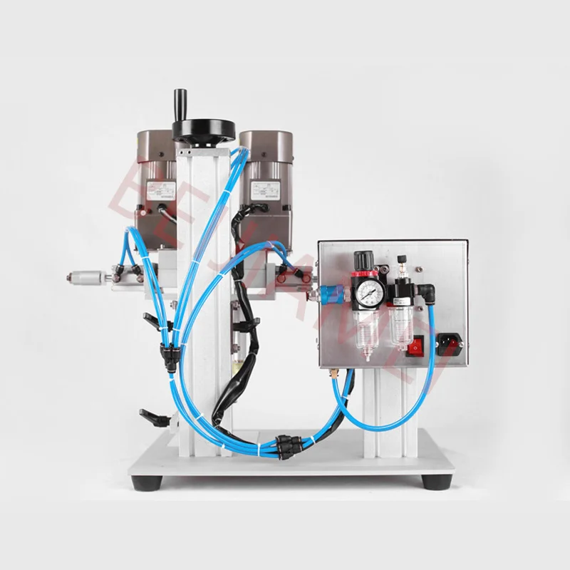 Bei Jia Mei 오리 부리 타입 캡 롤링 머신, 반자동 캡핑 머신
