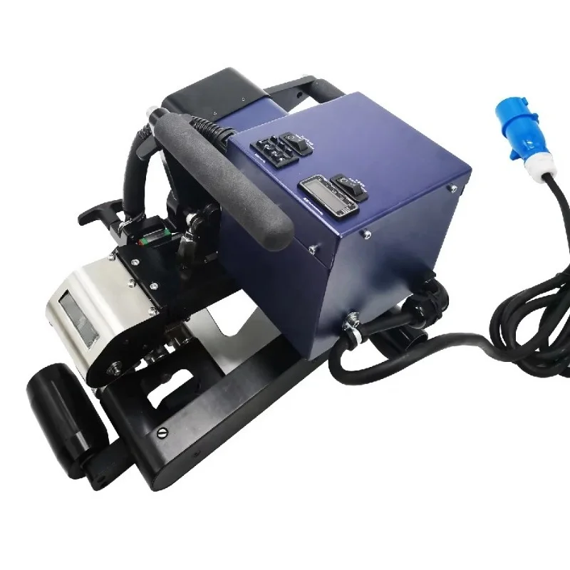 آلة التدفئة البلاستيكية أنبوب البولي ايثيلين قوة الأرض آلة لحام بطانة بركة السمك