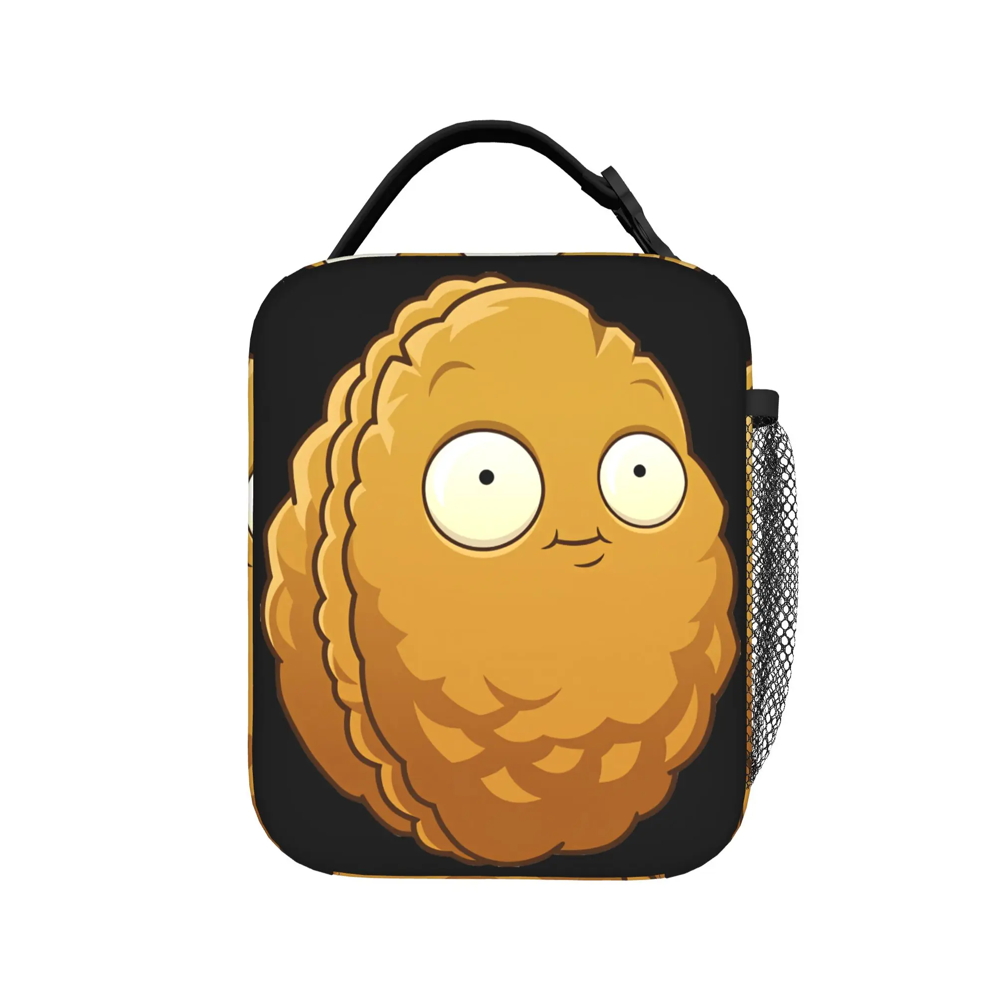Wall Nut Plants Vs Zombies Lunch Bag For Girls  Print Lunch Box Retro Travel Cooler Bag Portable Oxford Tote Food Bags
