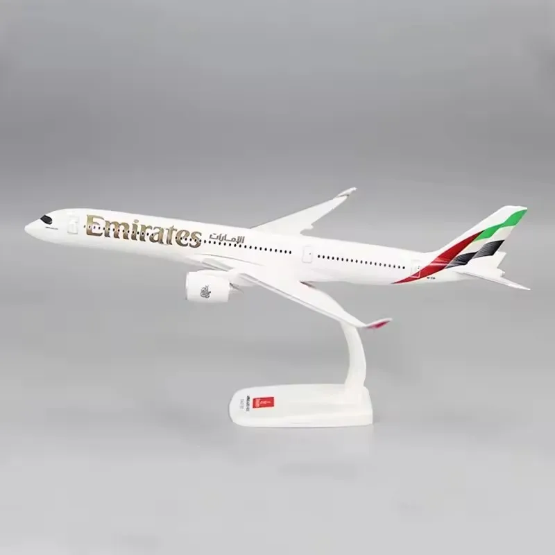 1/200 Schaal Replica A350 A350-900 VAE Luchtvaartmaatschappij Vliegtuigen Unit Plastic ABS Montage Vliegtuig Model Vliegtuigen Model Speelgoed voor Collection