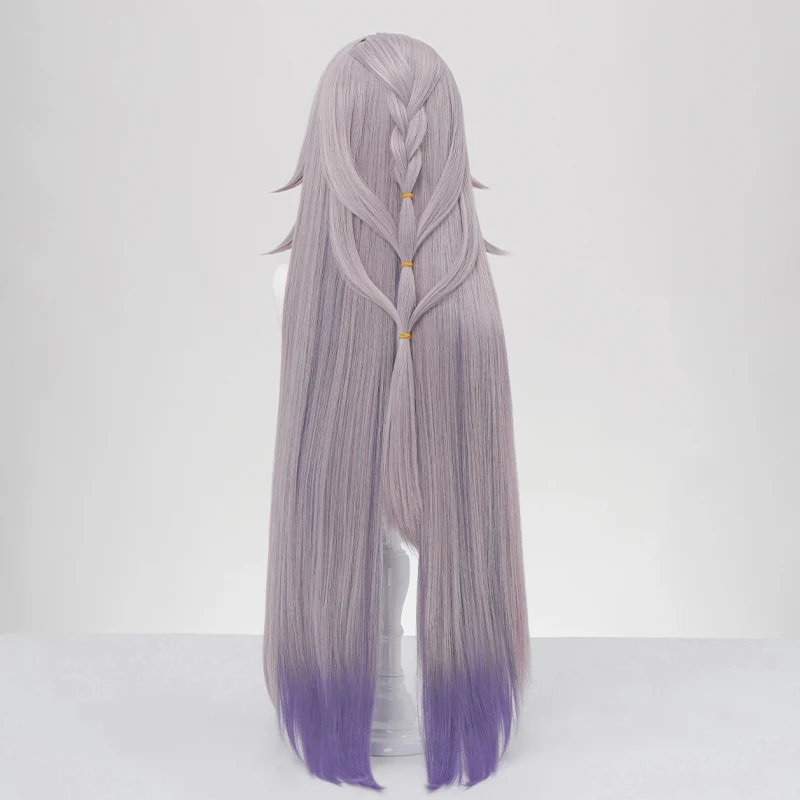 Honkai Star Rail The Herta Cosplay Wig Light Purple Long Hair New Skin Herta Space Station Halloween Party for Women Girls Props