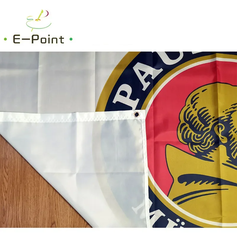 Paulaner Beer Flag 3ft*5ft (90*150cm) Size Christmas Decorations for Home Flag Banner Indoor Outdoor Decor BER13