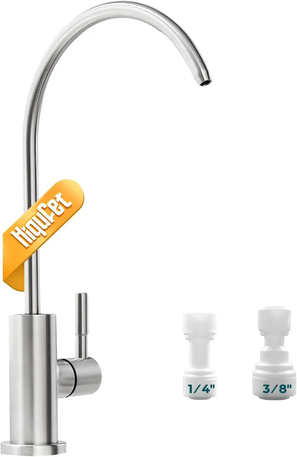 

Drinking Water Faucets for Kitchen Sink, Stainless Steel Water Filter Faucet for Reverse Osmosis or Water Filtration System, RO