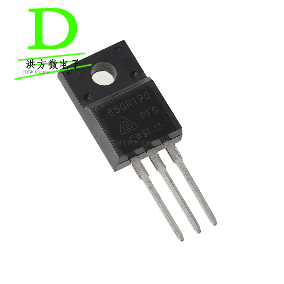 5 قطعة CRMICRO العلامة التجارية MOSFET N-CHANNEL HPA650R190PFG TO-220F 700 فولت 20A