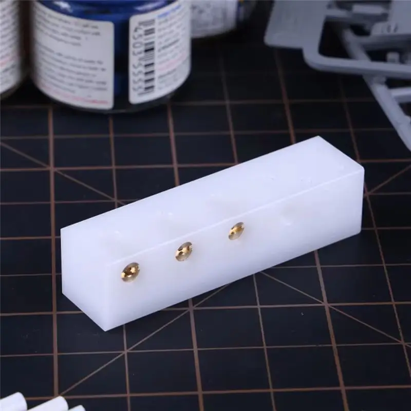 BEDW-Vertical Round Rod Punching Block Drilledrod Alignment Block Precision Center Punching Block