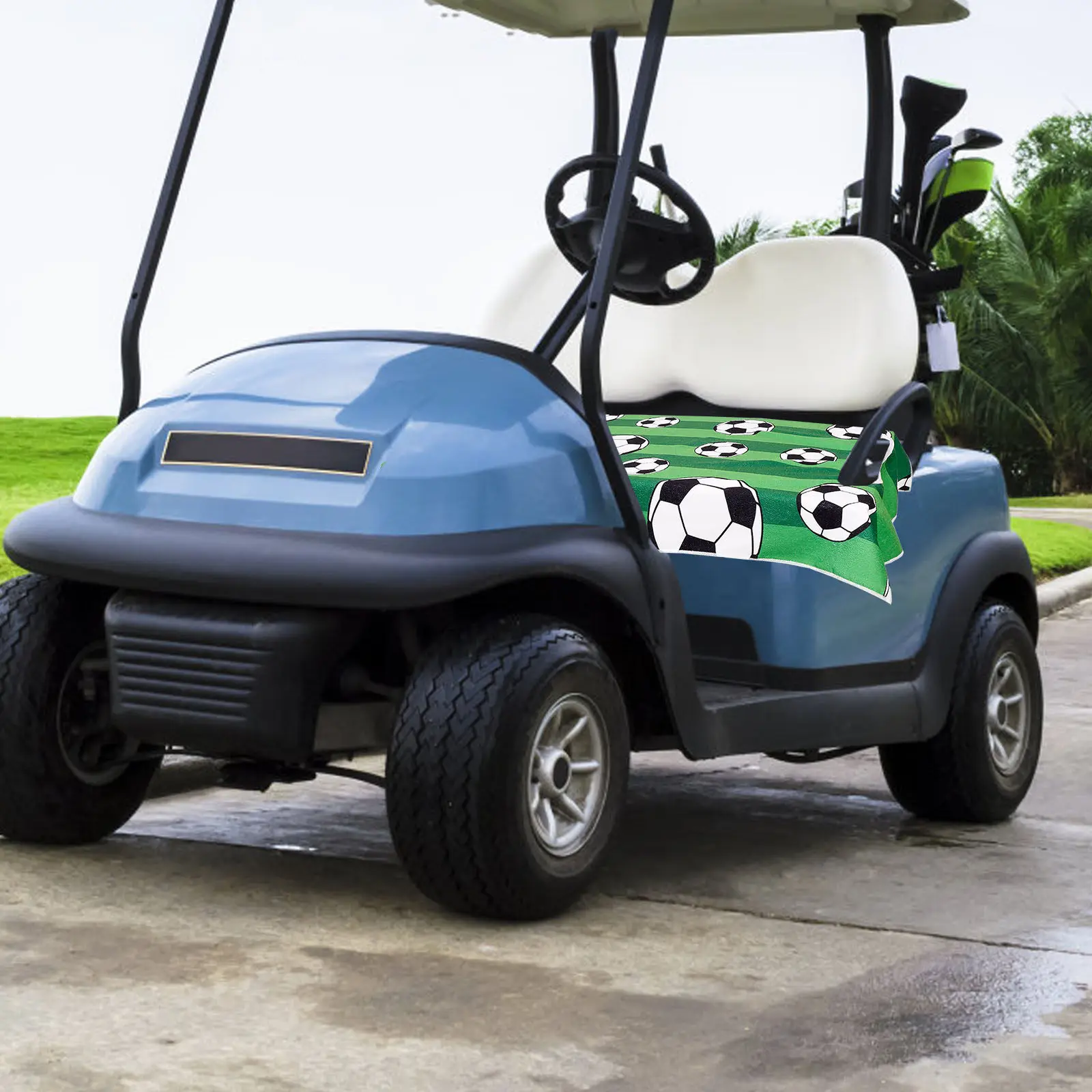 Golf Cart Seat Cover – Durable Polyester, Non-Slip Fit, Comfortable & Elegant Protective Cover for Golf Carts