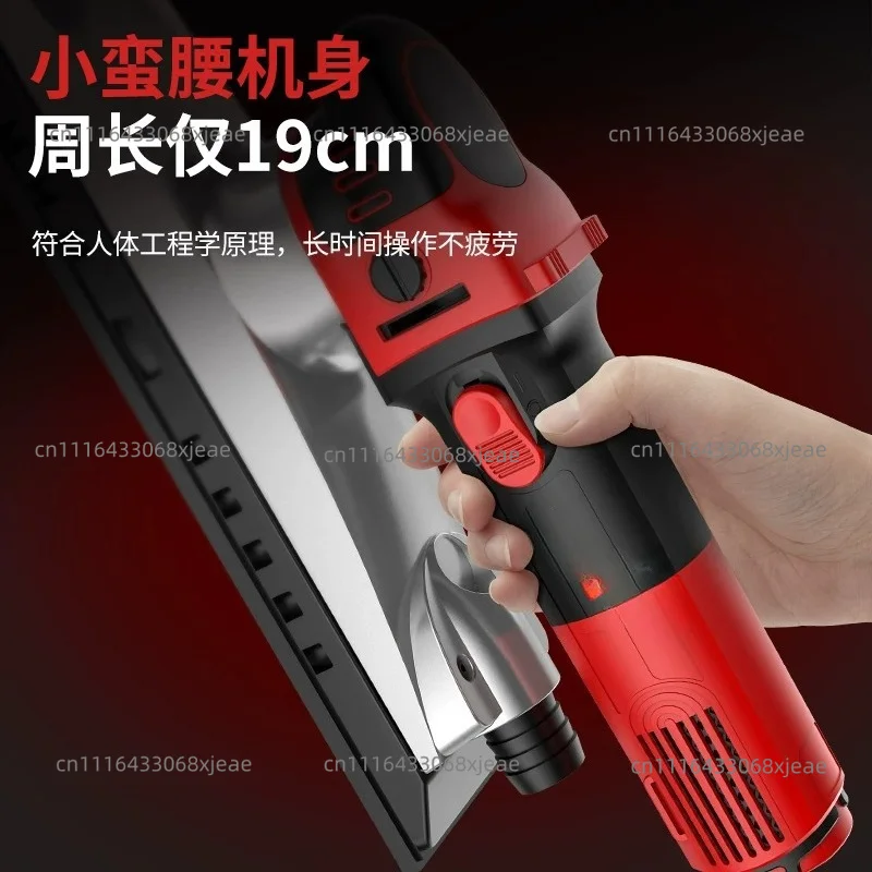 80*400mm Electric Flat Stainless Steel Polishing Machine Straight Square Sanding Machine Portable Sander Grinder 220V
