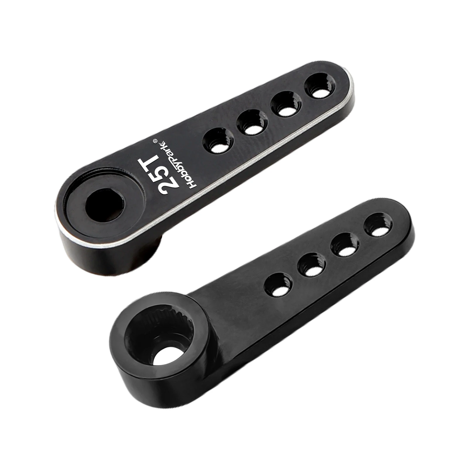 Hobbypark Aluminum 25T 5mm Spline 25 Teeth Servo Horn Steering Arm for 1/18 RC Crawler Aircraft Servos Motor 2-Pack - view 5
