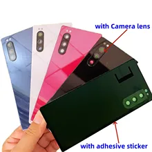 xperia 5 Back Glass back cover case for Sony XPERIA5 X5 J8210 J9210 J8270 battery Housing Cover Repair Parts Door back cover