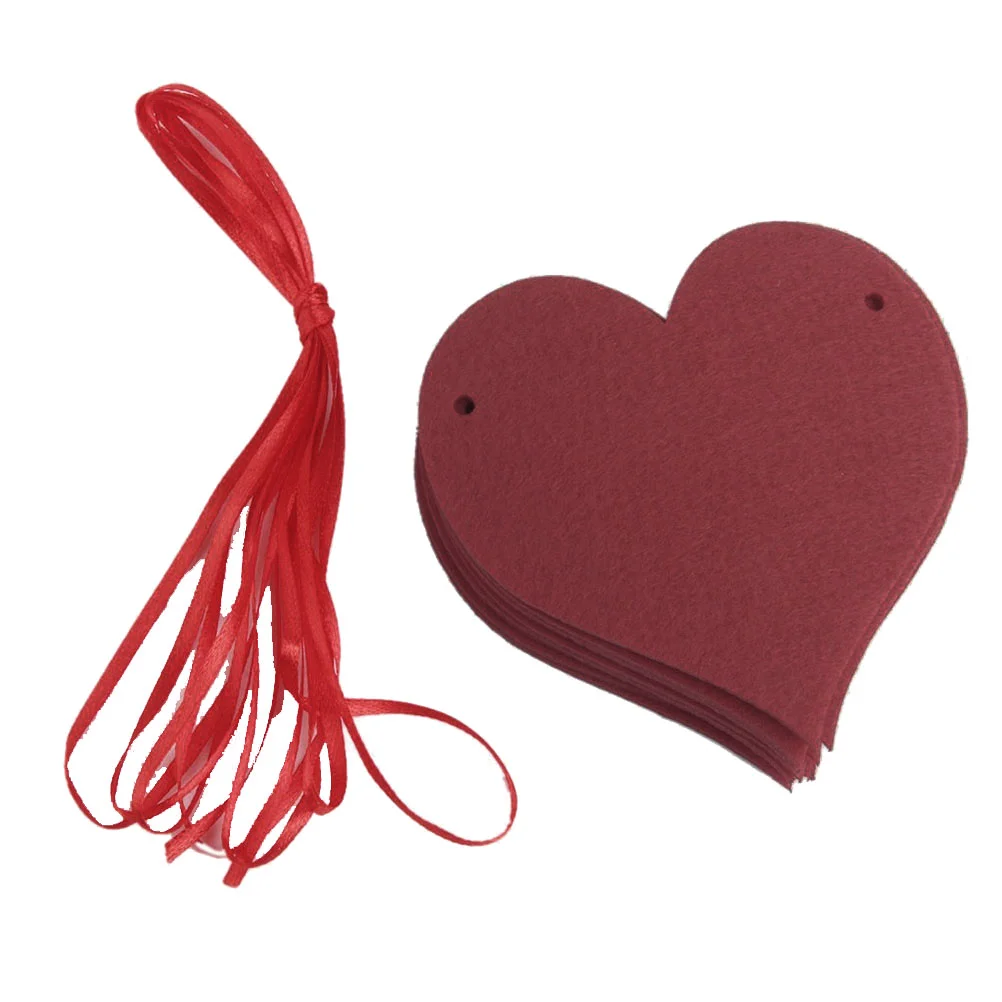 Fireplace Decor Wedding Decorations Red Heart Bunting Love Party Banner Christmas