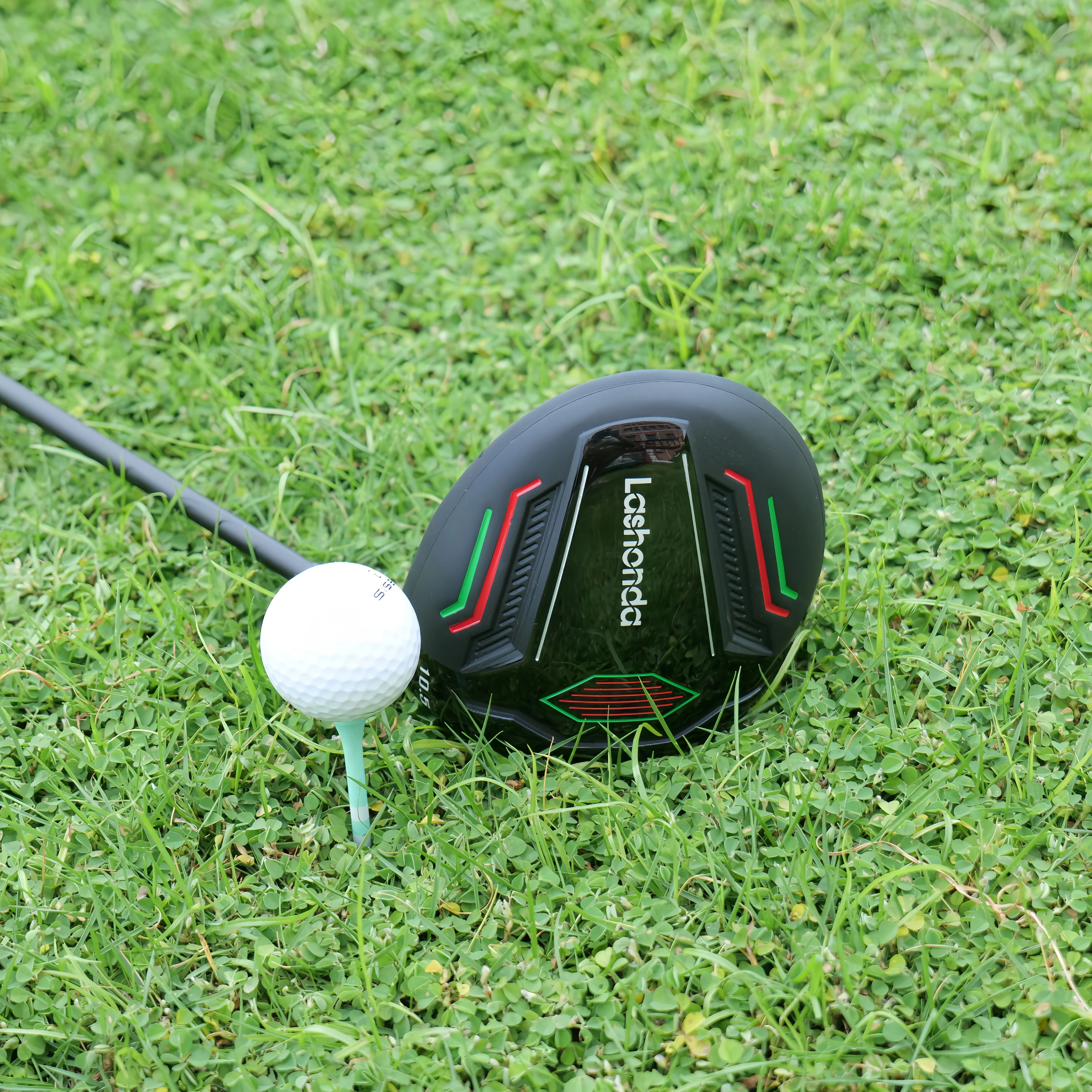 Lashonda Golf Driver, 10.5° Loft, R/SR/S Flex Graphite Shaft, High MOI Low Spin Aerodynamic Design for Increased Swing Speed