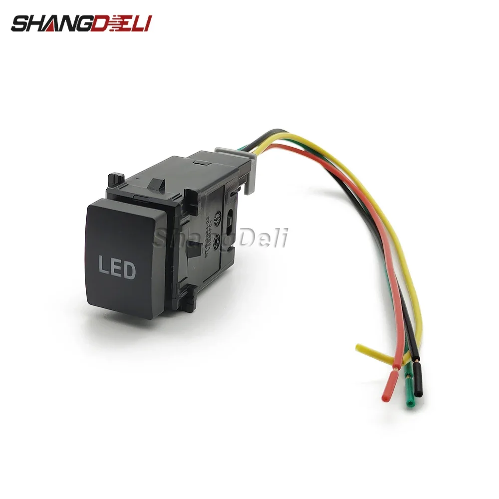 For Subaru Forester (SK) 2019 2020 2021 Interior LED Light Switch Middle Diff Lock On Off Push Button Radar Parking Switch
