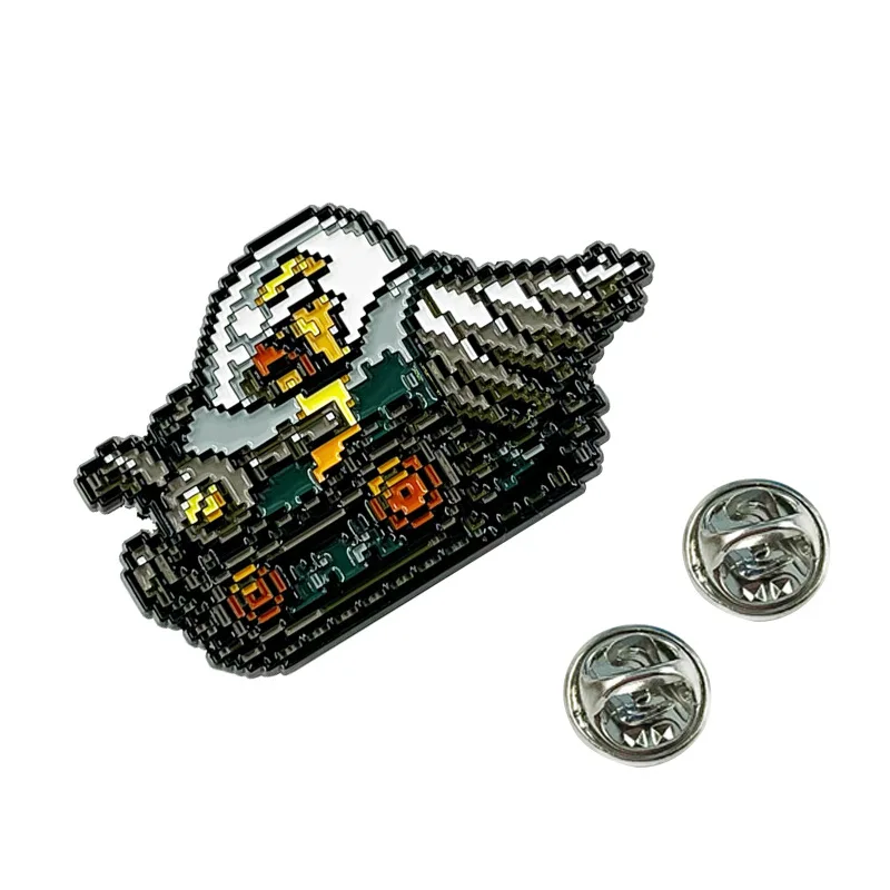 Gra Metal Slug Cosplay kostium kreskówkowy metalowa plakietka Pin stop broszka rekwizyty prezent