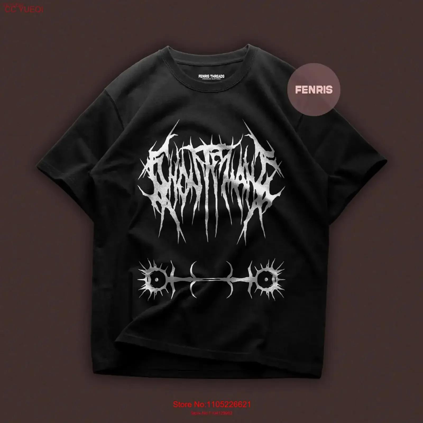 Premium Ghostemane T Shirt Human Error Album Blackmage New Heavy Cotton vintage Washed Soft Unisex streetwear Versatile