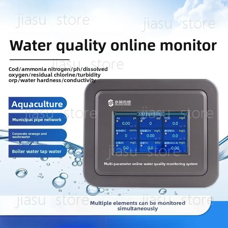 

Online COD detector, dissolved oxygen, pH, ammonia nitrogen, conductivity, turbidity real-time monitor