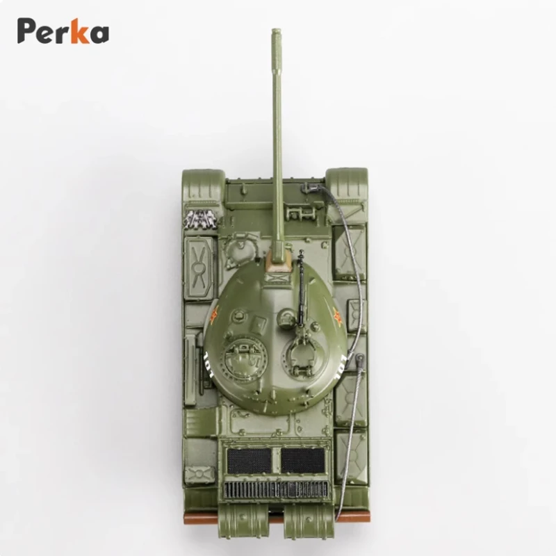 

Модель Perka 1:64 T-54A T54A T54, китайская версия, тип 59, гусеничный бронеавтомобиль, модель автомобиля из сплава, орнамент, игрушка в подарок