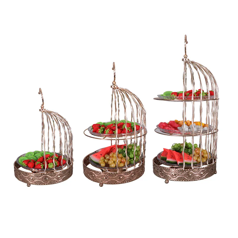 

Bar wrought iron creative platter night party luminous dried fruit snack
