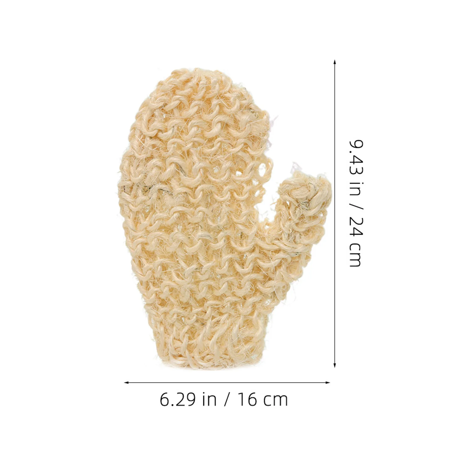 قفاز تقشير السيزال القنب منشفة تقشير الجسم فرك قفازات إزالة الشوائب ترك الجلد منعش تنشيط #2