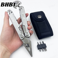 BHBT 20 in 1 Folding Multitool Pliers Multi-functional Combination Tool Folding Scissors EDC Outdoor Equipment