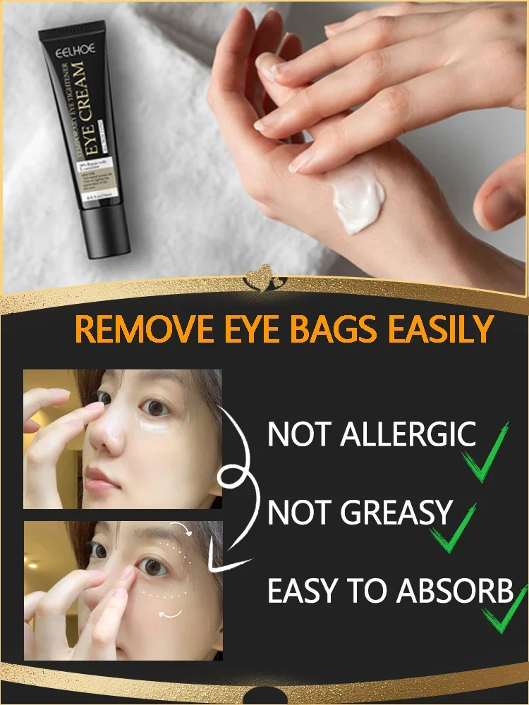 7 Day Tighten Wrinkles Eye Cream Fade Eye Fat Bags Puffiness Lifting Firming Smooth Nourish Eye Skin Care Eye Massage Cream New