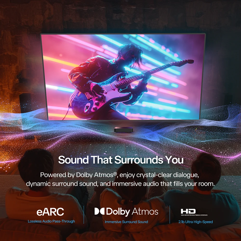 RockTek G2S UHD 구글 TV 박스 넷플릭스 - Home Cinema Dolby Atmos 리뷰 및 가격