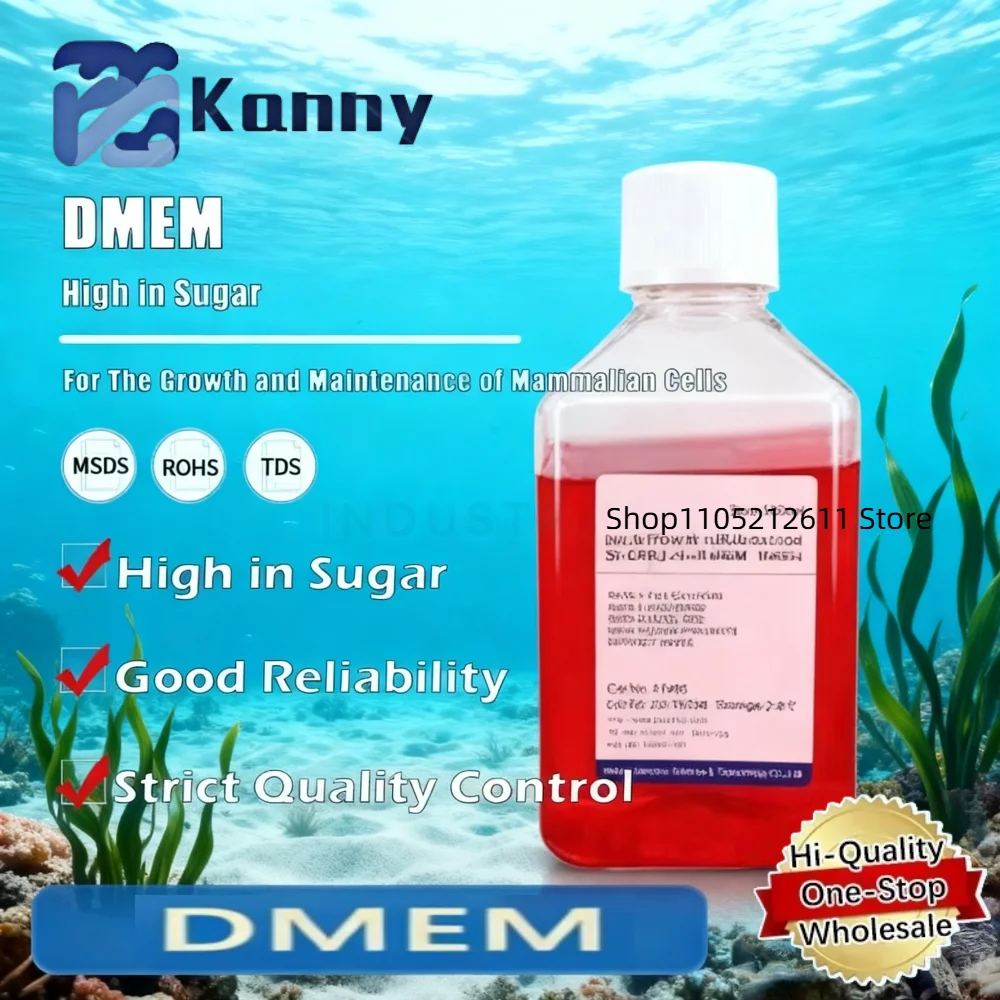 DMEM High Glucose Medium for Cell Culture and Laboratory Research Applications Original Product