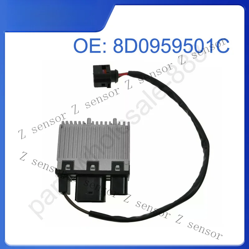 AAA+ Engine Cooling Fan Control Unit Module 8D0959501C For Audi A4 A6 S4 VW Passat