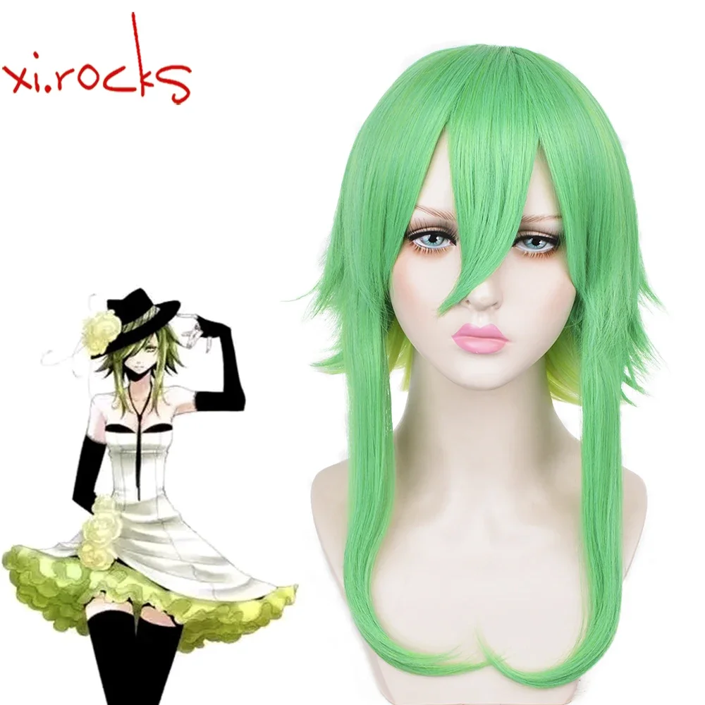

Xi.Rocks 3116 Vocaloid Megpoid, парик для косплея для женщин, термостойкие синтетические волосы, карнавальный реквизит для Хэллоуина, ролевые игры