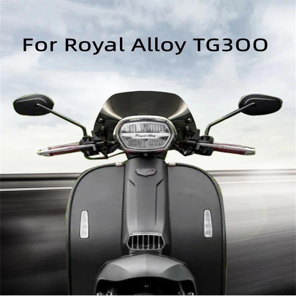 For Royal Alloy TG300 modified front windshield mini sports small windshield chest protector tg300 300TG