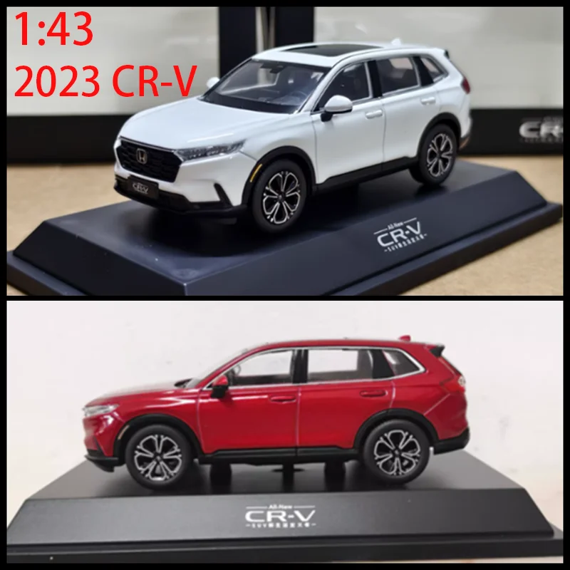 

Оригинальный масштаб 1:43, модель автомобиля из сплава 2023 CR-V, статическая коллекция, украшенные праздничные подарки, игрушки