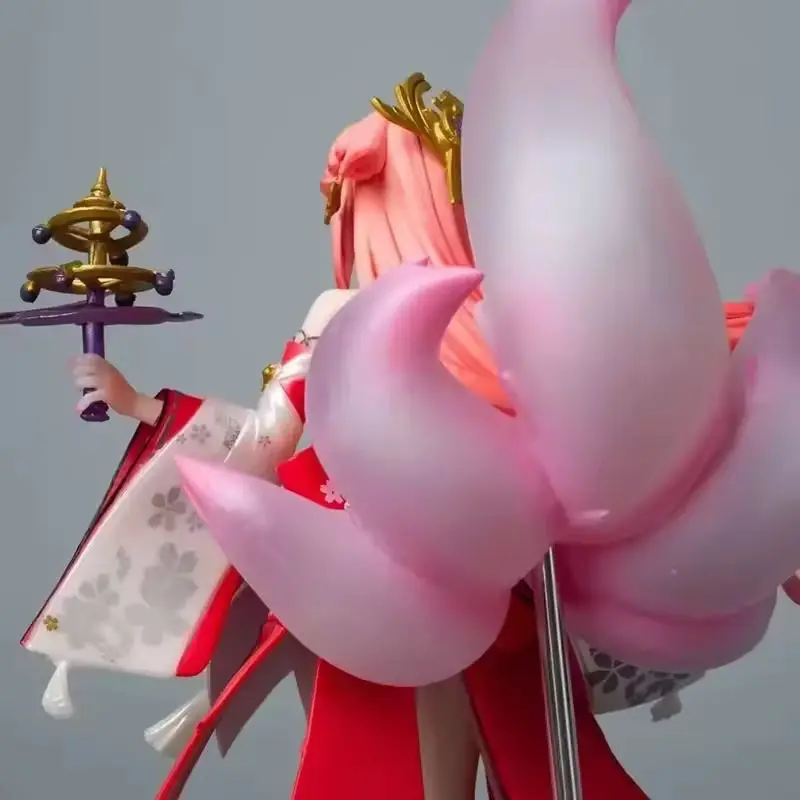 Genshin Impact รูป Yae Miko 26 ซม.เกม Kawaii อะนิเมะ Action Figurine สาวร้อนคอลเลกชันตุ๊กตาของขวัญของเล่นเด็ก