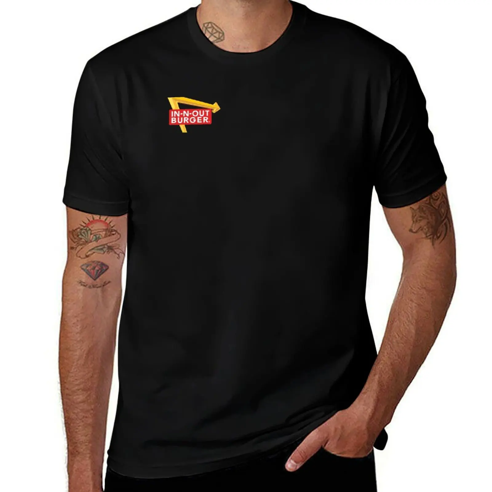 

IN N OUT BURGER T-Shirt T-shirts man sublime sports fans vintage men tshirt