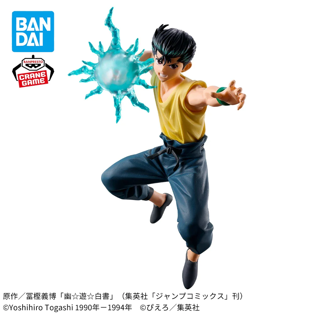 In Stock Original BANPRESTO Yu Yu Hakusho: Dark Tournament Spirit Bullet Urameshi Yuusuke Figure Anime Model Genuine Boxed Toy