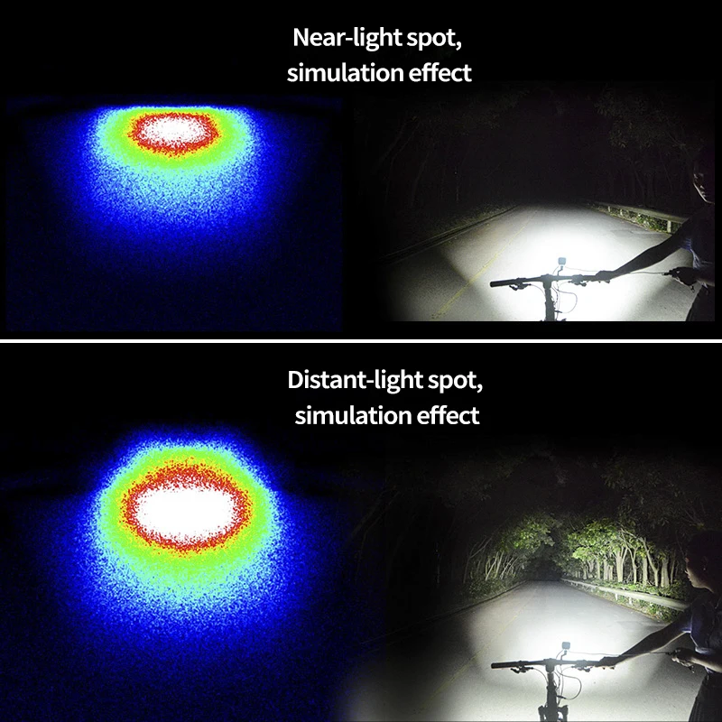 Ultra helle Fahrrad leuchte Fahrrad lampe wasserdichtes Fahrrad Front licht Scheinwerfer Scheinwerfer Bergbau und Tauchen Fahrrad licht
